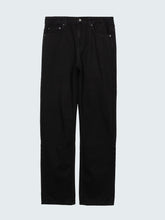 Men Organic Cotton Twill Jean in Black - Marin