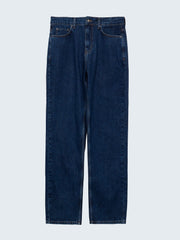 Men Organic Cotton Twill Jean in Dark Indigo - Marin