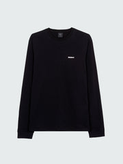 Men Harlyn Logo Long Sleeve T-Shirt in Black