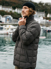 Men Lapwing Shirt in Raven