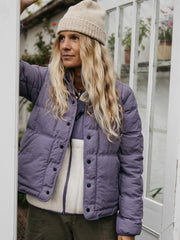 Women Lapwing Insulated Jacket in Violet Sky