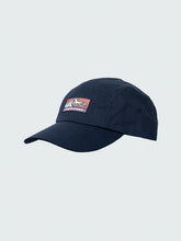 Men/Women Organic Cotton Wild Wave Patch Cap in Navy - Tonkin
