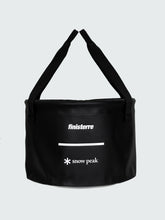 Men/Women Snow Peak + Finisterre Recycled Bucket 24L in Black - Drift