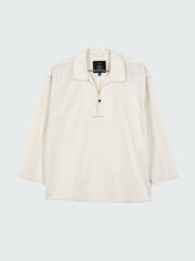Women Organic Cotton Smock in Ecru - Croft