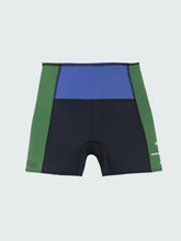 Women Natural Rubber Yulex Pant in Navy/Lake/Green - Kaia