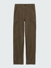 Men Organic Cotton Cargo Trouser in Olive - Clipper