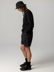 Men Snow Peak + Finisterre Organic Sweatshirt in Black