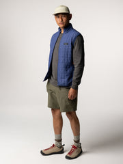 Men Insulated Gilet in Navy - Firecrest