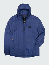 Men Insulated Hooded Jacket in Navy - Firecrest