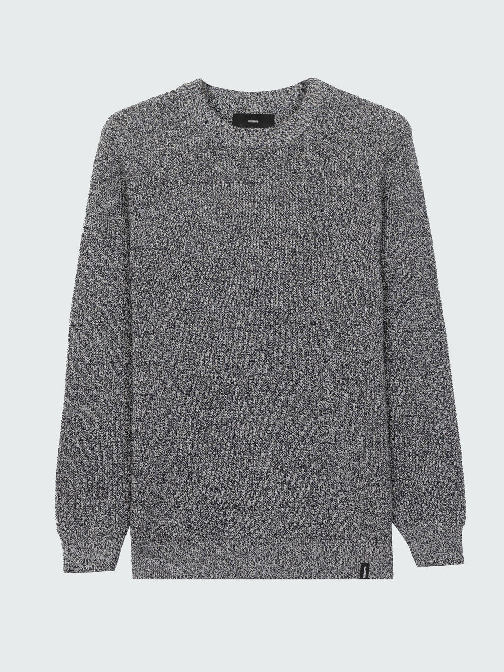 Men Organic Waffle Knit Navy Jumper - Trippet