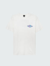 Men Organic Cotton T-Shirt in White - Diamond Spray