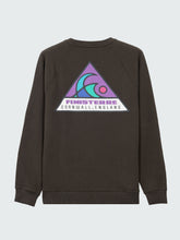Men Organic Cotton Sweatshirt in Black - Future Wave