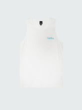 Men Organic Cotton Vest in White - Howl