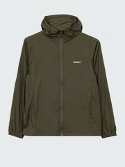 Women Recycled Windcheater Jacket in Olive - Forecast