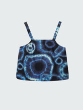Women Linen Cami Top in Shibori - Morva