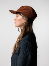 Men/Women Organic Cotton Jetty Cord Cap in Pecan