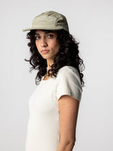 Men/Women Organic Cotton Jetty Cord Cap in Shadow Green