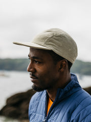 Men/Women Organic Cotton Jetty Cord Cap in Shadow Green