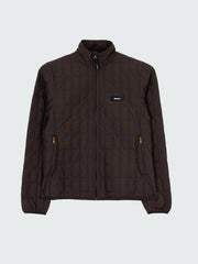Women Insulated Jacket in Brown - Firecrest