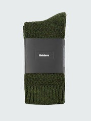 Men/Women Recycled Wool Barents Wool Sock in Olive