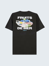 Men Organic Cotton T-Shirt in Raven - Fruits De Mer