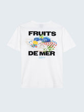 Women Organic Cotton T-Shirt in White - Fruits De Mer