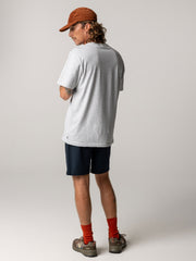 Men Organic Cotton Shorts in Navy - Rincon