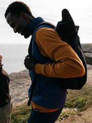Men Organic Cotton Sweatshirt Orange - Coho
