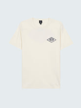 Men Organic Cotton T-Shirt in Ecru - Diamond Type
