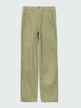Men Organic Cotton Basset Utility Trouser in Green