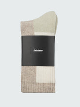 Men/Women High Tide Pattern Sock (Linen Osmosis)