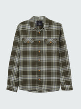 Men Check Shirt in Timber Green Check - Beardsmore