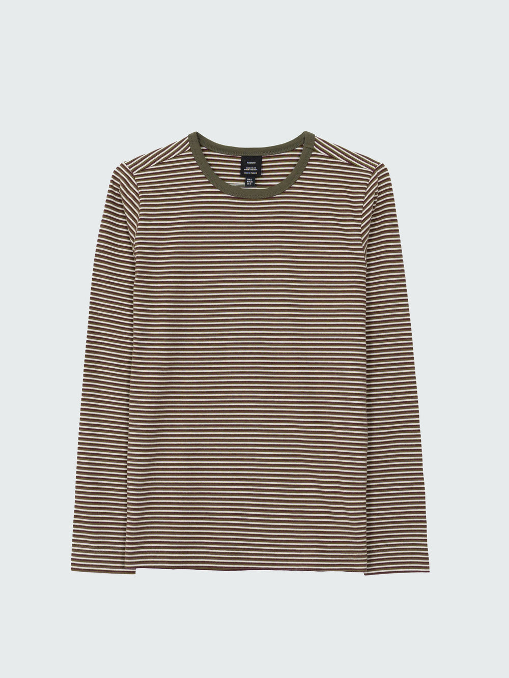 Women Eldon Long Sleeve T-Shirt in Plum/Ecru