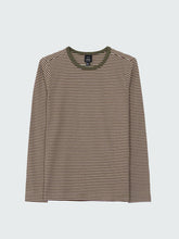 Women Eldon Long Sleeve T-Shirt in Plum/Ecru