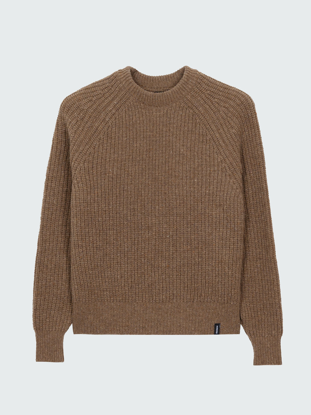 Women Wool Knit Jumper in Brown - Mora