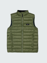 Men Recycled Gilet in Seagrass - Nimbus