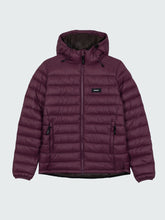 Women Recycled Hooded Jacket in Plum - Nimbus