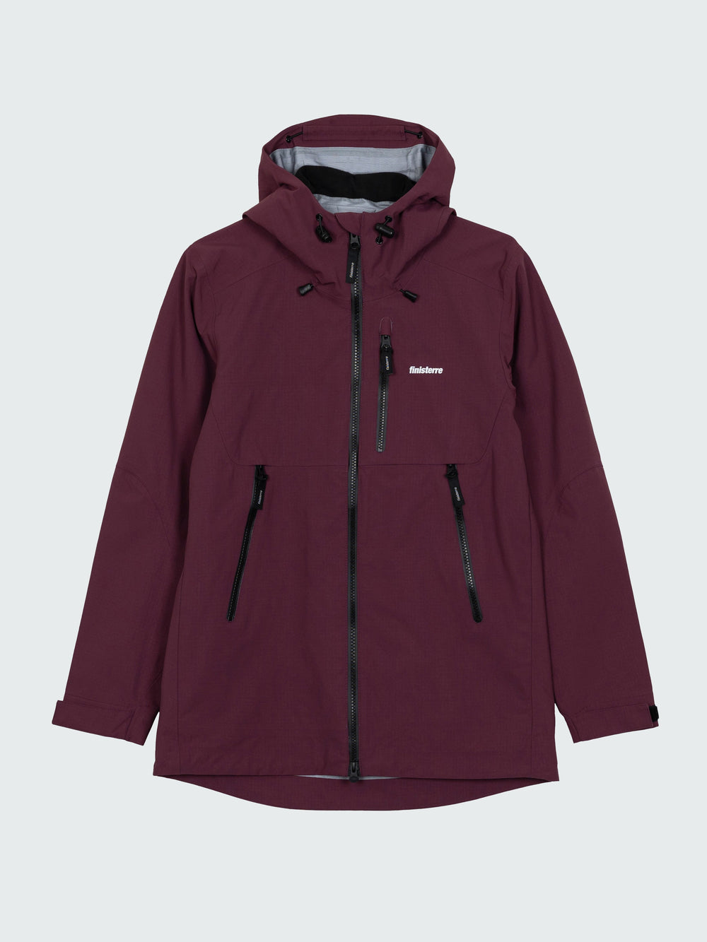 Women Recycled Waterproof Jacket in Plum - Stormbird