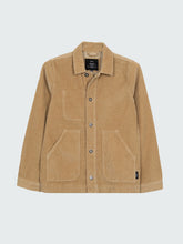 Women Organic Cotton Cord Chore Jacket in Flint - Yarrel