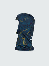 Men/Women Into The Sea' Hijab in Geometric Print