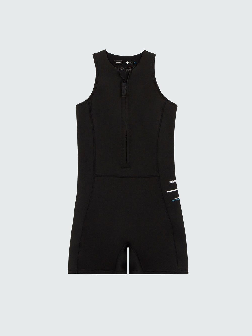 Women 2e Yulex Sleeveless Shorty Wetsuit in Black