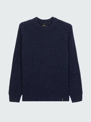 Men Mora Knit Jumper in Navy