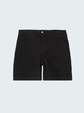 Women Yarrel Canvas Short in Black