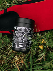 Men/Women MiiR 24oz Food Flask in Black Paisley