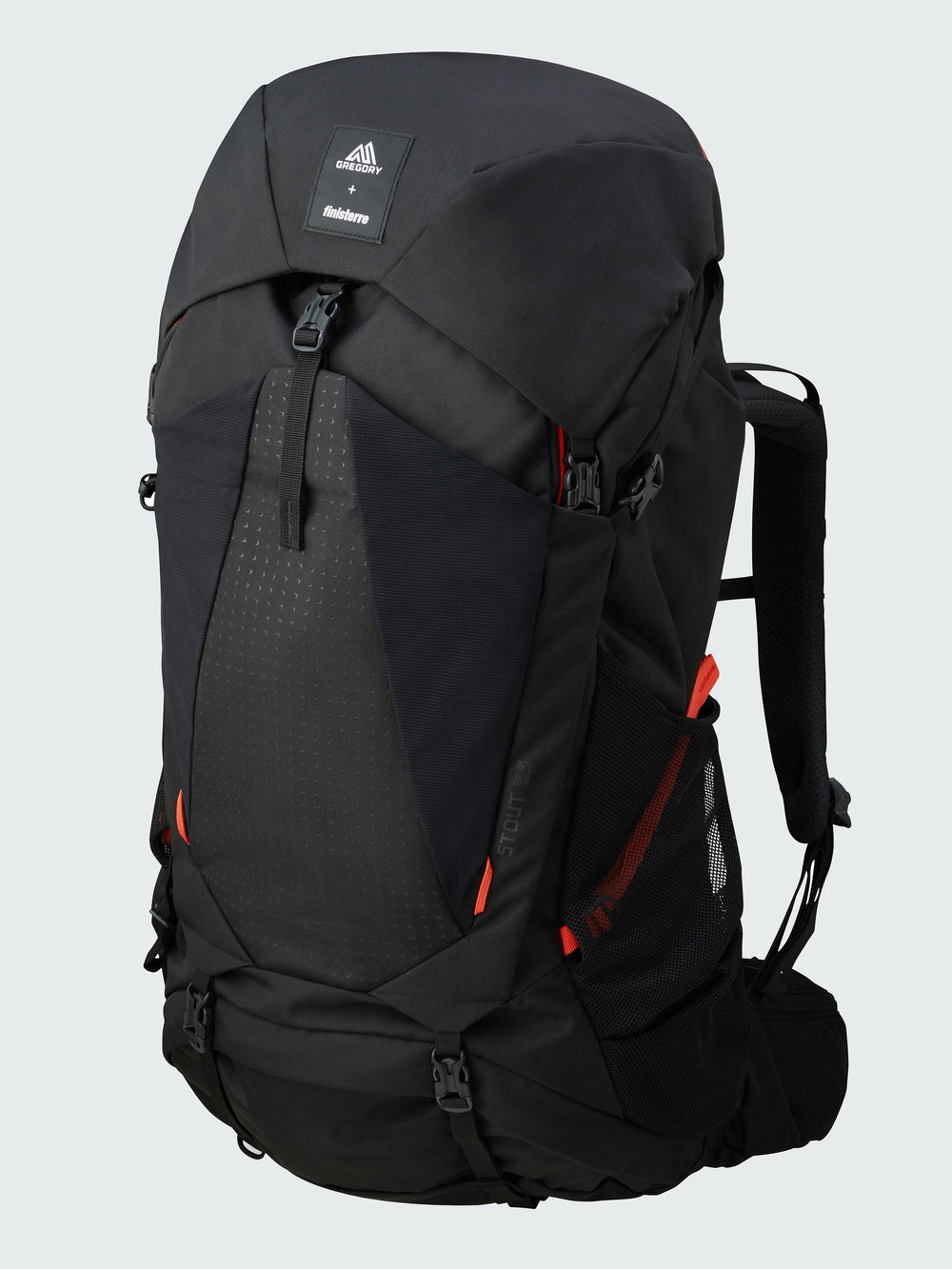 Men/Women Finisterre + Gregory Stout 55 Rucksack - Black