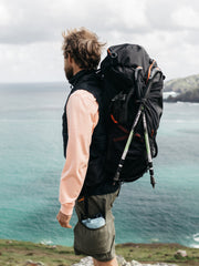 Men/Women Finisterre + Gregory Stout 55 Rucksack - Black