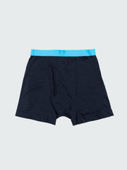 Men Merino Boxers in Navy/Blue - Eddy