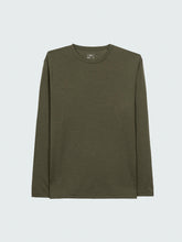 Men Merino Long Sleeve Baselayer in Olive - Seeker