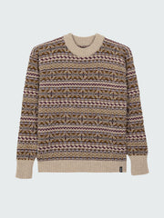 Women Wool Shetland Fair Isle Jumper