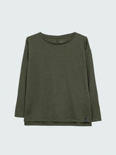 Women Merino Long Sleeve Baselayer in Olive - Seeker